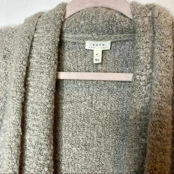 Soft Joie Orrin Boucle Sweater Vest Med Grey EUC​​ - Picture 6 of 14